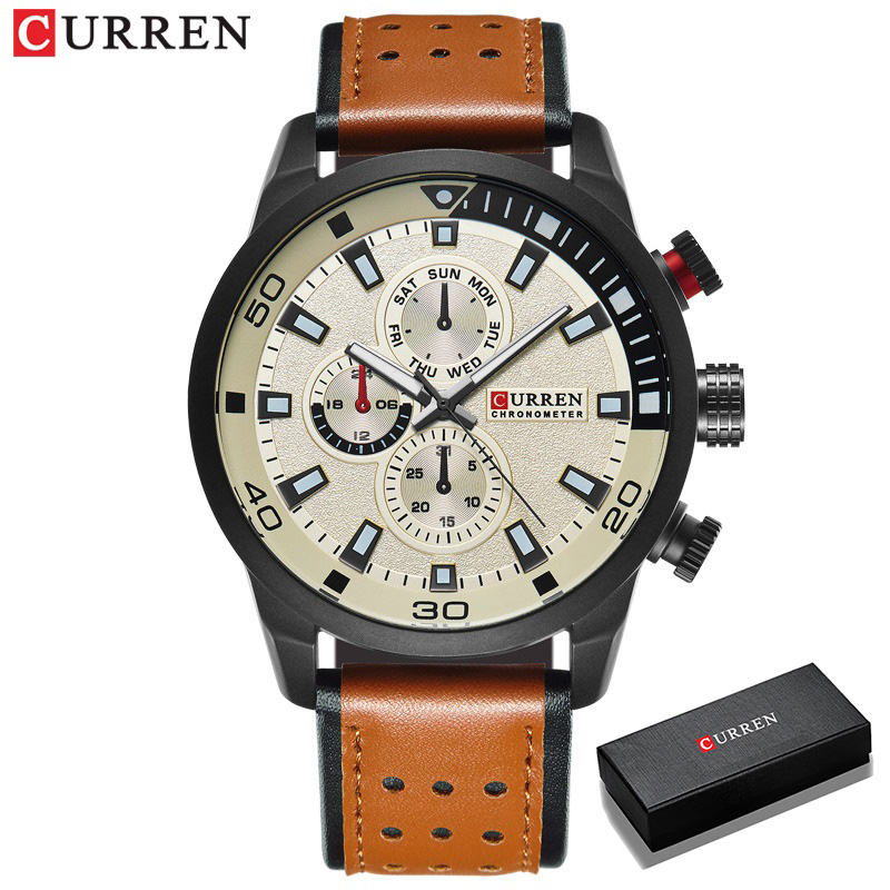 Luxury Watch Magazine - 2017 curren relógio elegante homens marca