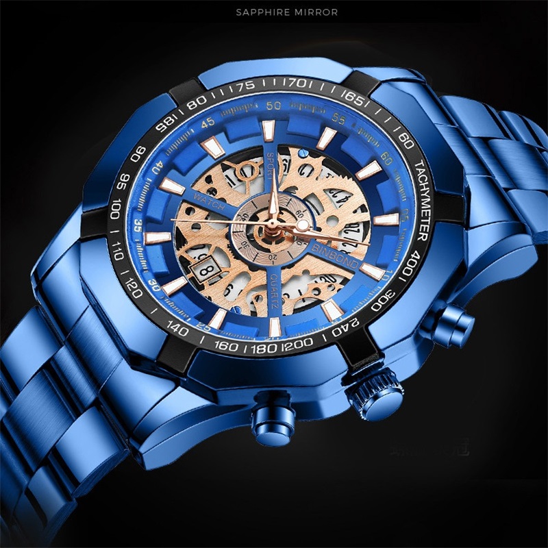 Relógios Masculinos Binbond, M - Luxury Watch Investment avaliação e preço