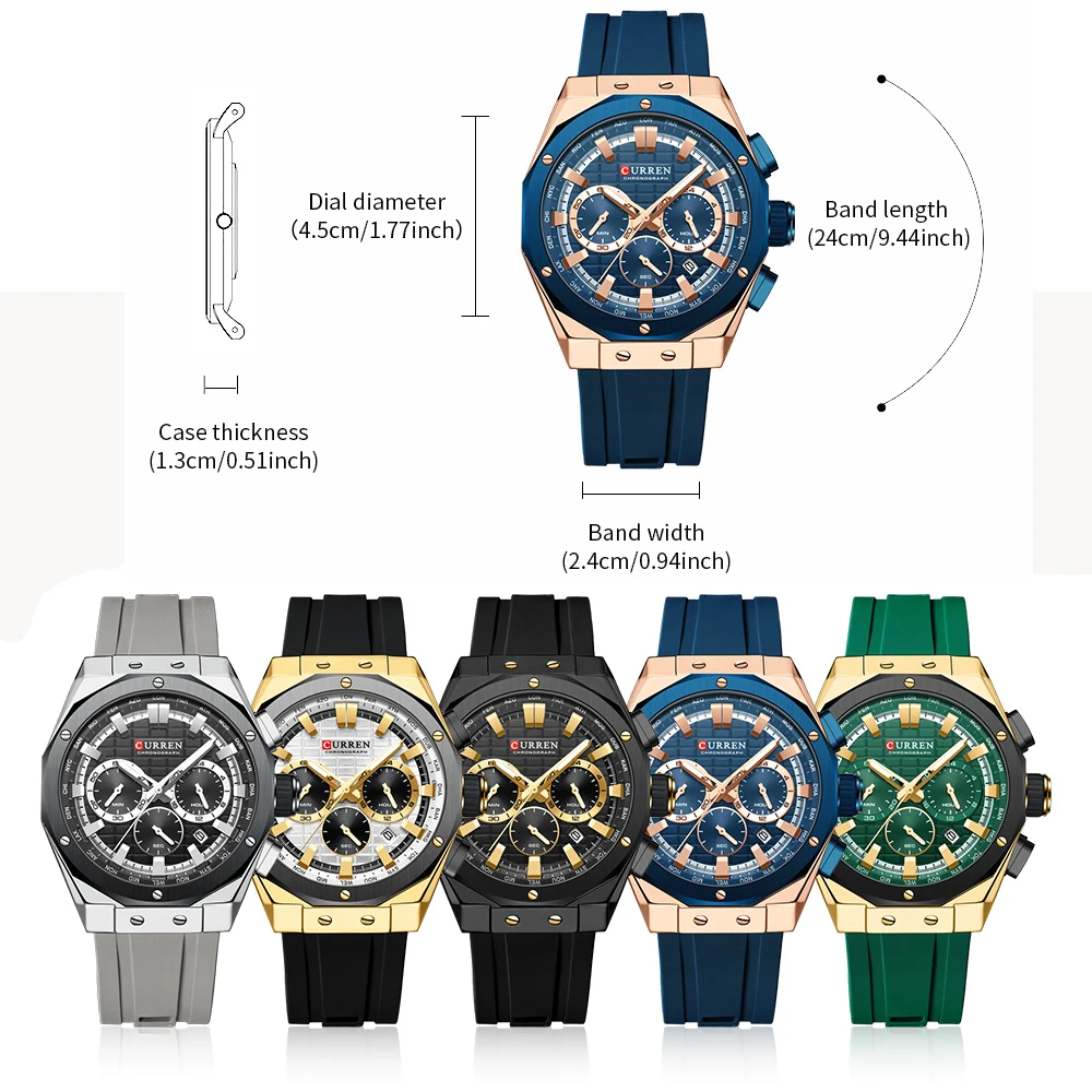 CURREN-Relógio de pulso quartz - Luxury Watch Magazine avaliação e preço