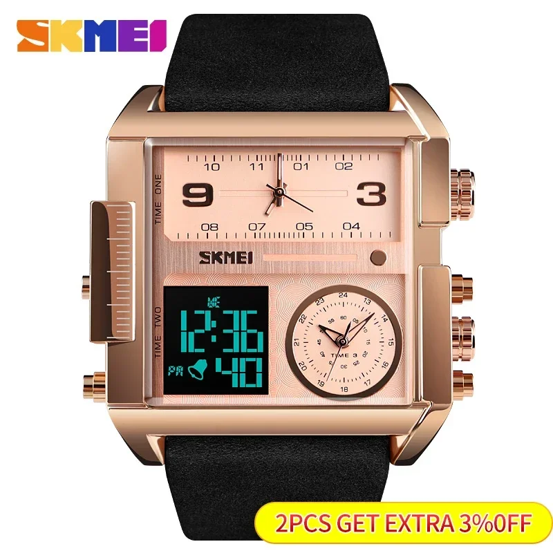 Skmei masculino movimento de q - Luxury Watch Investment avaliação e preço