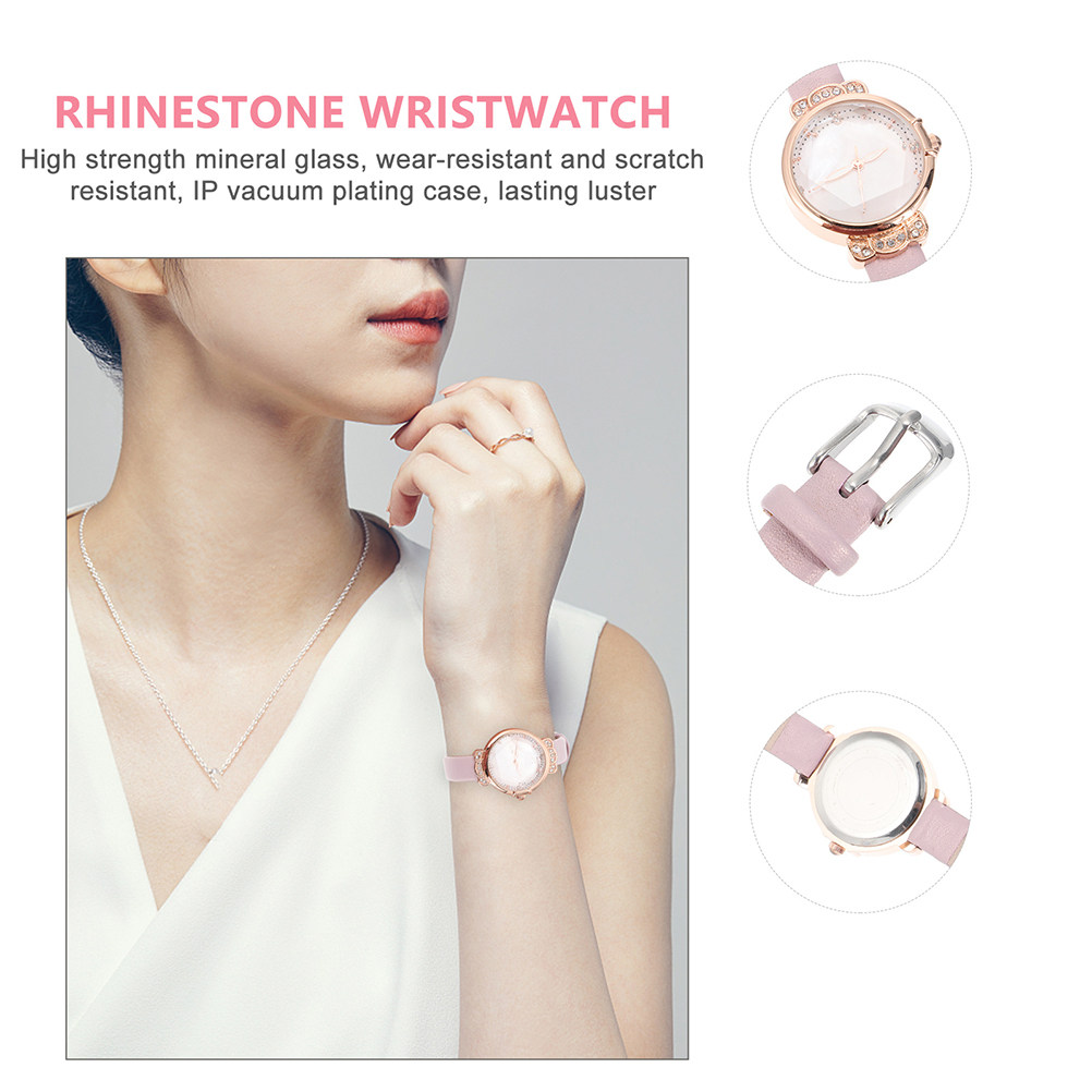 1 Relógio Feminino com Strass, - Luxury Watch Gift For Her avaliação e preço