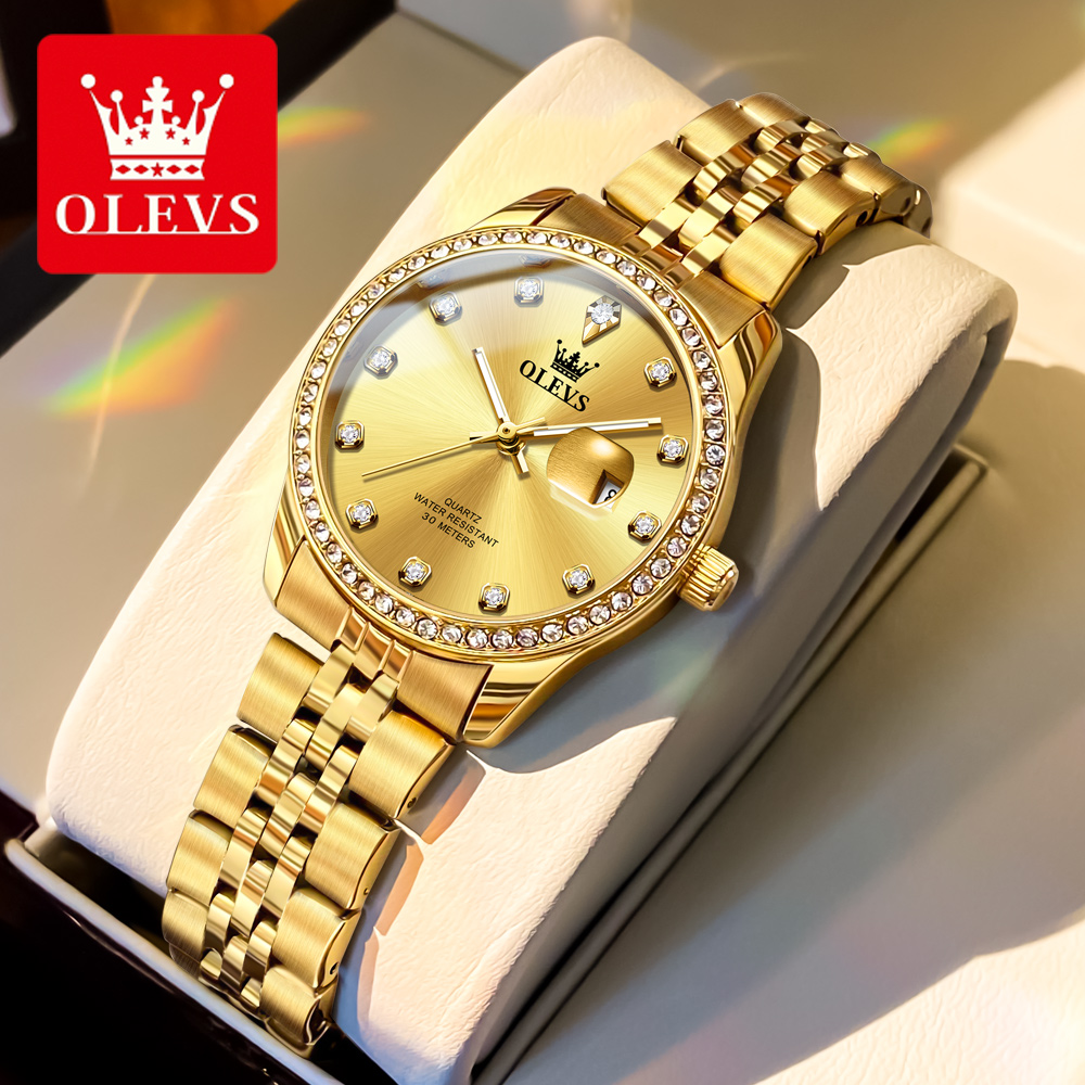 Olevs topo de luxo elegante re - Luxury Watch Top 10 avaliação e preço
