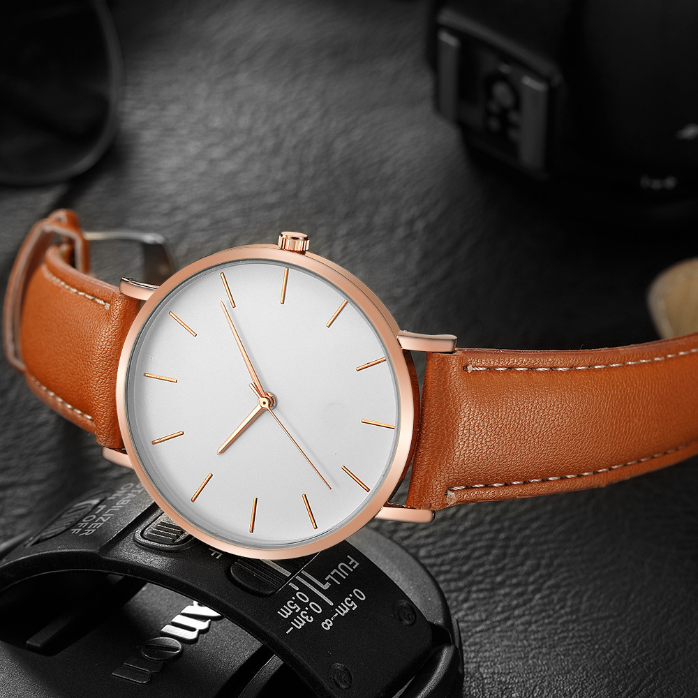 Estilo simples analógico quart - Luxury Watch Investment avaliação e preço