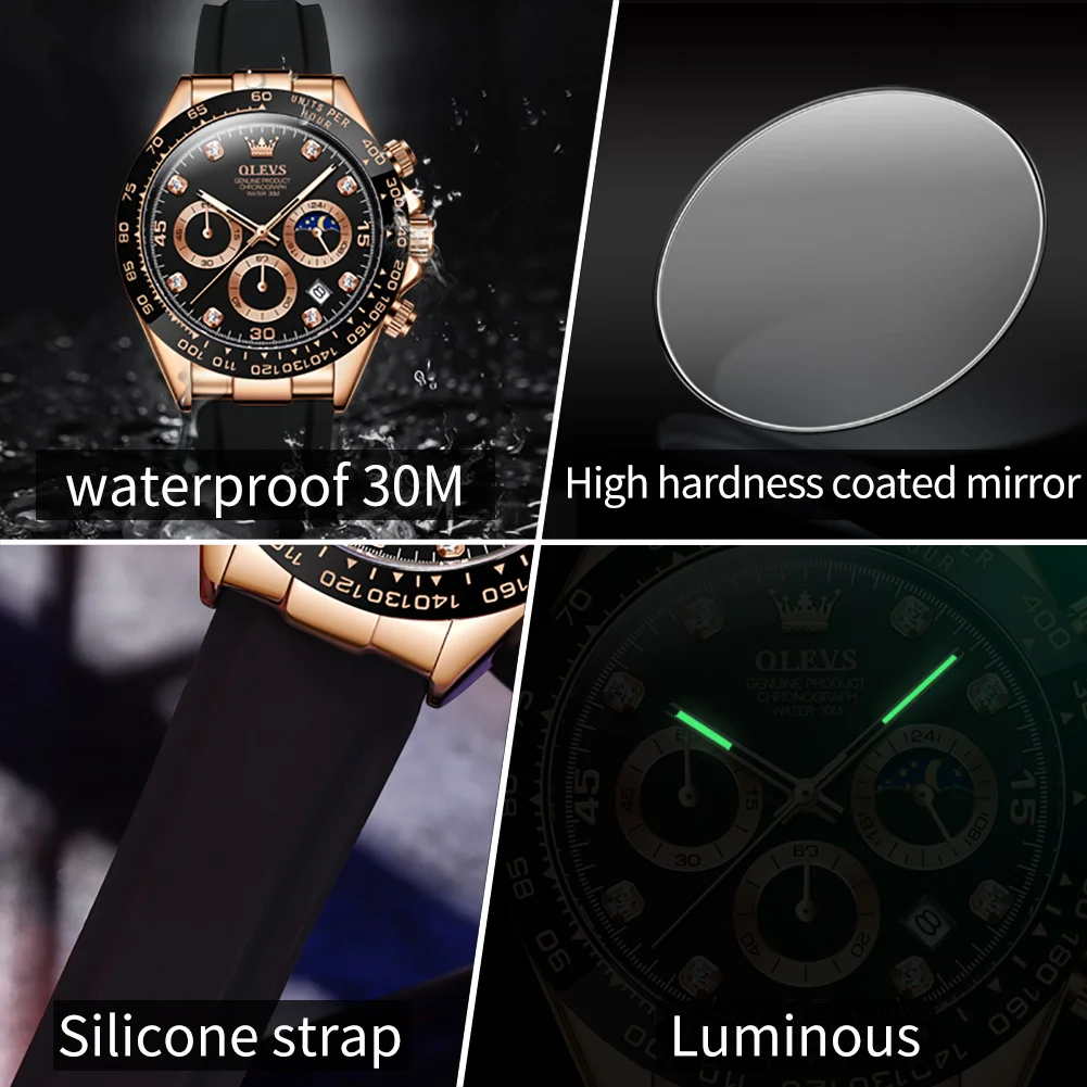 Relógios Masculinos OLEVS 2875 - Luxury Watch Magazine avaliação e preço